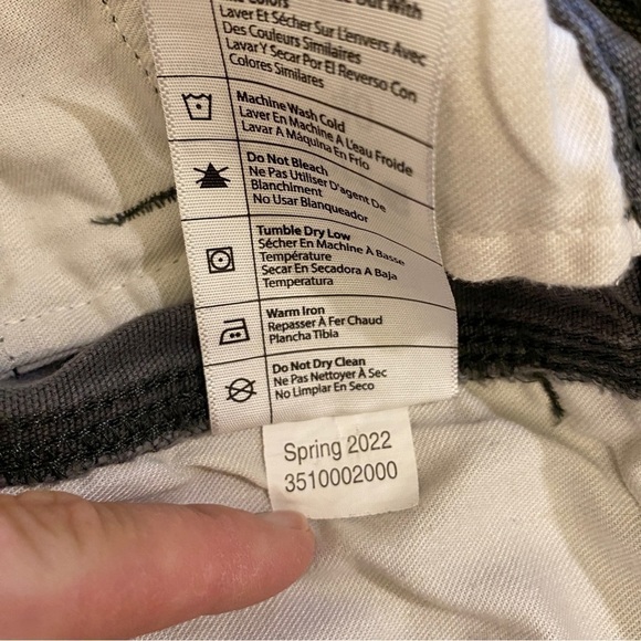 Carhartt Sz 40 Rugged Flex® Relaxed Fit Canvas Cargo Shorts Mens Gray - Picture 9 of 12